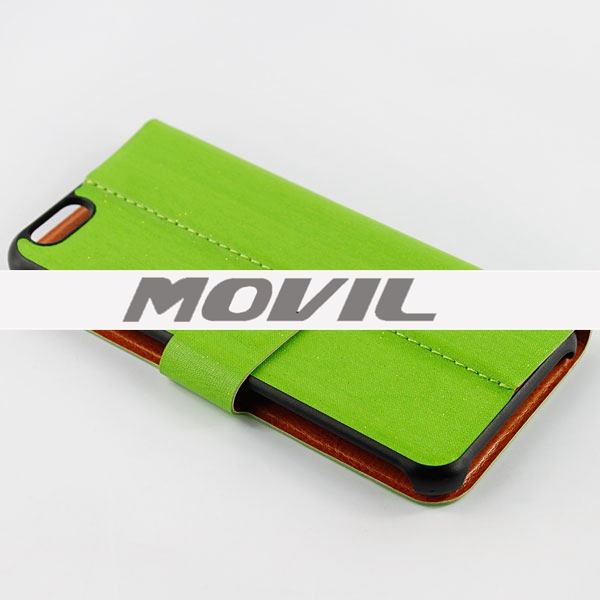 NP-1986 PU  leathe funda para Apple iPhone 6-3